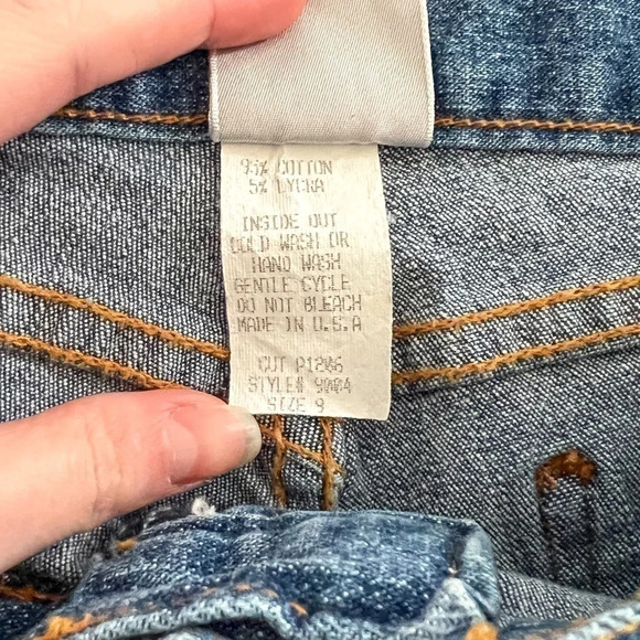 VINTAGE 90’s Low-Waisted Pewter Jeans - Picture 4 of 6